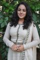 Actress Nithya Menon Photos in White Salwar Kameez