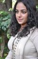 Actress Nithya Menon Photos in White Salwar Kameez