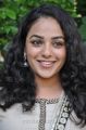 Actress Nithya Menon Photos in White Salwar Kameez