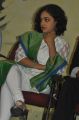 Tamil Actress Nitya Menon Cute Images in White Churidar Dress