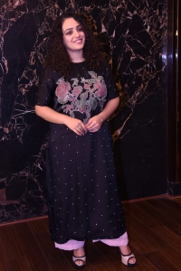 Actress Nithya Menon New Pics @ Skylab Movie Trailer Launch