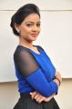 Actress Nithya Shetty Stills in Blue Top & Black Skirt
