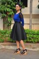Actress Nithya Shetty Hot Stills in Blue Top & Black Skirt