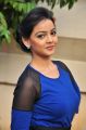 Actress Nithya Shetty Stills in Blue Dress