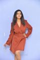 Telugu Actress Nithya Shetty Grape Red Dress Pics