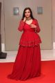 Actress Nithya Shetty Red Dress Photos @ O Pitta Katha Movie Pre Release