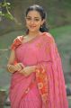 Actress Nithya Menon Saree Pics in Okkadine