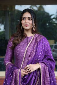 Actress Nivetha Pethuraj Cute Pictures @ Paruvu Web Series Press Meet