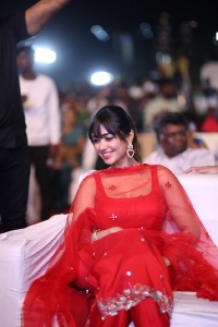 Nivetha Pethuraj Red Dress Pics @ Das Ka Dhamki Trailer Launch