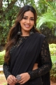 Actress Nivetha Pethuraj Black Saree Stills @ Paagal Trailer Launch