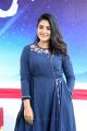 Actress Nivetha Thomas Blue Dress Stills @ Swaasa Movie Opening