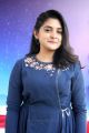 Actress Nivetha Thomas Blue Dress Stills @ Swaasa Movie Launch