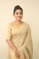 Actress Nivetha Thomas Saree Pics @ Darbar Pre Release Function