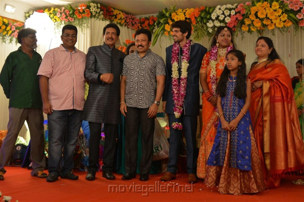 Nizhalgal Ravi S Son Wedding Reception Photos New Movie Posters