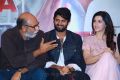 Sathyaraj, Vijay Devarakonda, Mehreen Pirzada @ NOTA Movie Press Meet Stills