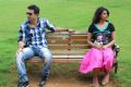 Rohit Kaliyar, Shravya Reddy in NRI Telugu Movie Stills