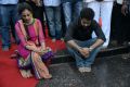 Jr.NTR with his wife Lakshmi Pranathi at NTR 90th Jayanthi Celebrations Photos