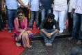 Jr.NTR with his wife Lakshmi Pranathi at NTR 90th Jayanthi Celebrations Photos