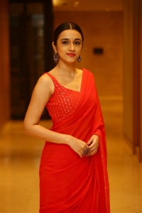 Sebastian PC524 Movie Heroine Nuveksha Red Saree Stills