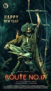Route No 17 Movie Happy New Year 2023 Wishes Poster