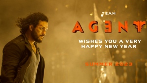 Agent Movie Happy New Year 2023 Wishes Poster