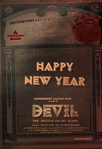 Devil Movie Happy New Year 2023 Wishes Poster