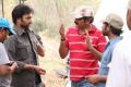 Nara Rohith, Srinivas Raga at Okkadine Movie Shooting Spot Stills