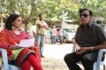 Nithya Menon, CV Reddy at Okkadine Movie On Location Photos