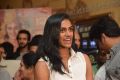 PV Sindhu @ Om Namo Venkatesaya Premiere at Cinemax Hyderabad Stills