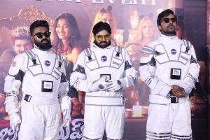 Rahul Ramakrishna, Sree Vishnu, Priyadarshi @ Om Bheem Bush Teaser Launch Event Stills