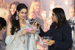 Ayesha Khan, Geetha Bhagath @ Om Bheem Bush Teaser Launch Event Stills