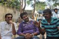 Vinay, Premji Amaran, PT Selvakumar at Onbadhula Guru Shooting Spot Stills