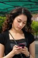 Oosaravelli Tamanna Cute Pics in Black Dress