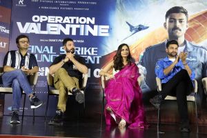 Operation Valentine Movie Trailer Launch Stills