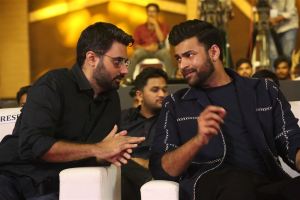 Shakti Pratap, Varun Tej @ Operation Valentine Pre-Release Event Stills