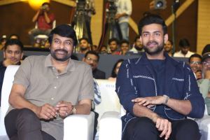 Chiranjeevi, Varun Tej @ Operation Valentine Pre-Release Event Stills