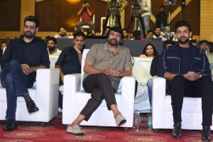 Shakti Pratap, Chiranjeevi, Varun Tej @ Operation Valentine Pre-Release Event Stills