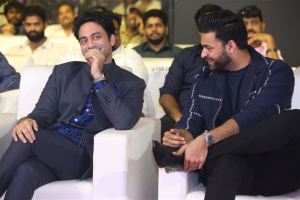 Navdeep, Varun Tej @ Operation Valentine Pre-Release Event Stills