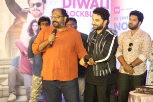 Vamsi Kaka, Vishwak Sen, Venkatesh Kakumanu @ Ori Devuda Diwali Blockbuster Success Meet Stills