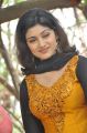 Actress Oviya Hot Photos in Orange Silk Salwar Kameez