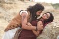 Sakthi Vasu, Poorna in Padam Pesum Tamil Movie Stills