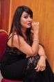 Telugu Actress Pakhi Hegde Hot in Black Dress Photos