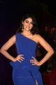 Actress Palak Lalwani Images in Blue Long Dress @ Apsara Awards 2018