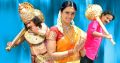 Venu Madhav,Yati Raja,Abhinayasri in Pandavulu Telugu Movie Stills