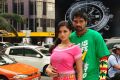 Sabarish, Sunaina in Pandi Oli Perukki Nilayam Stills