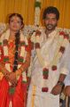 Actor Pandu Son Pintu Spathika Wedding Reception Stills