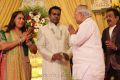 Nalli Kuppuswami Chetti at Pandu Son Wedding Reception Photos