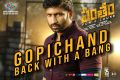 Actor Gopichand in Pantham Movie New Posters