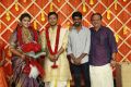 Parthiban daSoori, Vasu Vikram @ ughter Abhinaya Wedding Reception Stills