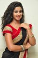 Telugu Actress Pavani Black & Red Saree Hot Stills